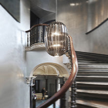 Load image into Gallery viewer, Plass Pendant Light in floor.
