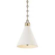 Load image into Gallery viewer, Plaster No.1 Pendant Light in White.
