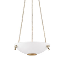 Load image into Gallery viewer, Plaster No.2 Pendant Light in White.
