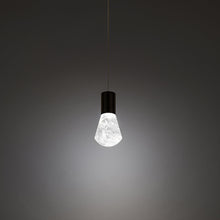 Load image into Gallery viewer, Plum LED Pendant Light in Detail.
