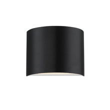 Load image into Gallery viewer, Pocket LED Wall Light in Black.
