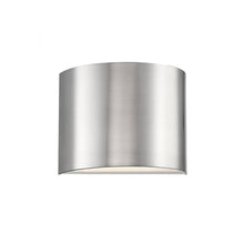 Load image into Gallery viewer, Pocket LED Wall Light in Brushed Nickel.

