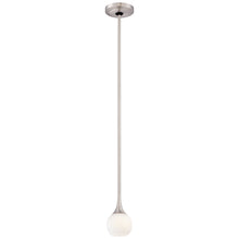 Load image into Gallery viewer, Pontil Mini Pendant Light in Brushed Nickel.
