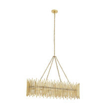 Load image into Gallery viewer, Prescott Oval Chandelier in Detail.
