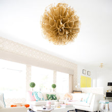 Load image into Gallery viewer, Pulse Pendant Light in living room.
