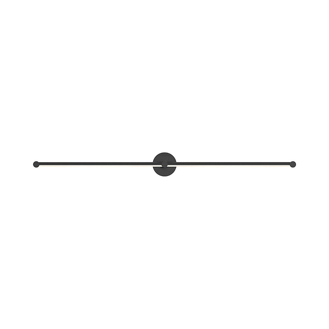 Purolinear 360™ Double Linear LED Wall Light in Small/Satin Black.