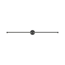 Load image into Gallery viewer, Purolinear 360™ Double Linear LED Wall Light in Small/Satin Black.
