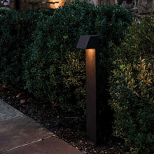 Load image into Gallery viewer, Quad LED Path Light in Outdoor Area.

