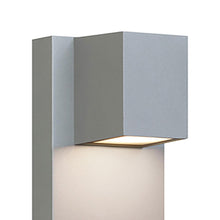 Load image into Gallery viewer, Quadrate Outdoor LED Wall Light Detail.
