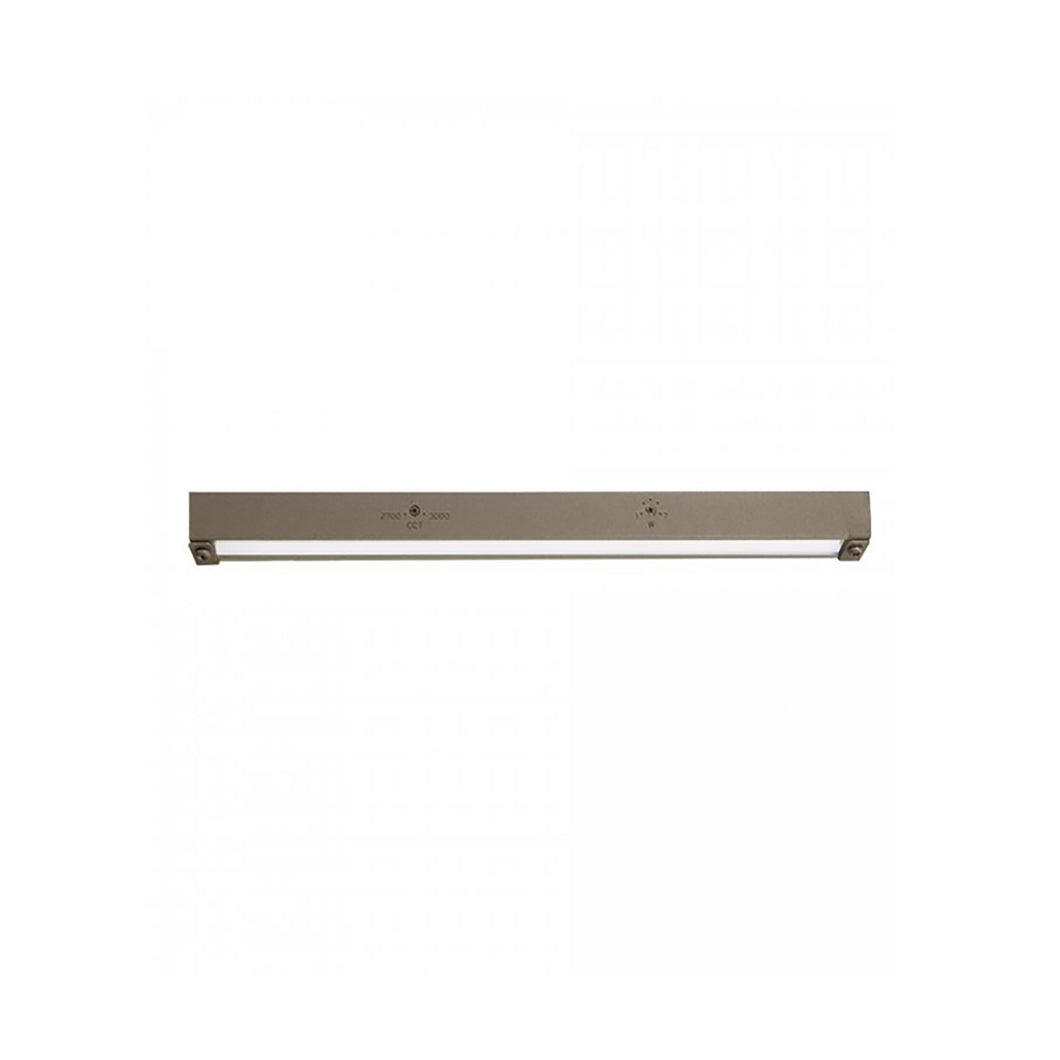 Quick Connect with Dual CCT LED Hardscape Landscape Light in Bronze (Small).