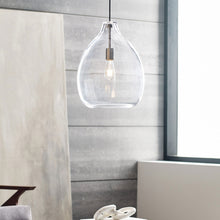 Load image into Gallery viewer, Quinton Pendant Light in bathroom.
