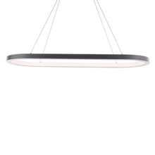 Load image into Gallery viewer, Racetrack LED Pendant Light in Detail.
