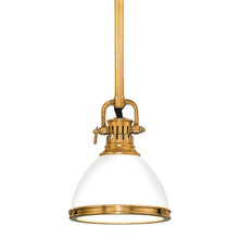 Load image into Gallery viewer, Randolph Pendant Light Small/Aged Brass.
