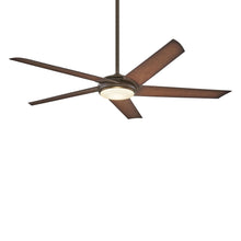 Load image into Gallery viewer, Raptor LED Ceiling Fan in Oil Rubbed Bronze.
