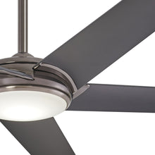 Load image into Gallery viewer, Raptor LED Ceiling Fan in Detail.
