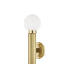 Load image into Gallery viewer, Reade 2 Light Wall Light in Detail.
