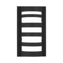 Load image into Gallery viewer, Rebay Outdoor LED Wall Light in Small/Black.
