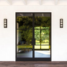 Load image into Gallery viewer, Rebay Outdoor LED Wall Light in Outside Area.
