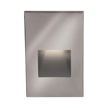 Load image into Gallery viewer, Rectangle LED Step Light in Stainless Steel (Vertical).
