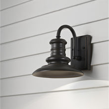 Load image into Gallery viewer, Redding Station Outdoor Wall Light in Detail.
