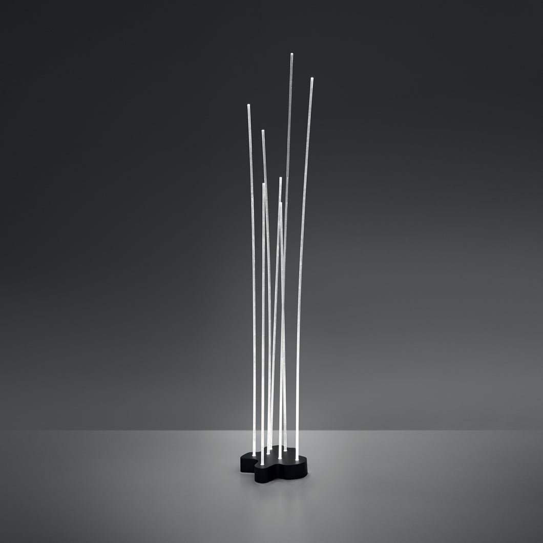 Reeds Outdoor Triple LED Floor Lamp.