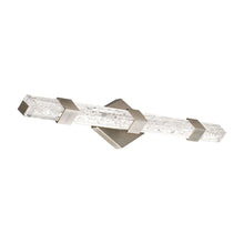Load image into Gallery viewer, Regal LED Bath Vanity Light in Large/Brushed Nickel.
