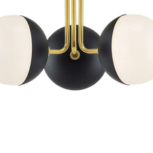 Load image into Gallery viewer, Renee 3-Light Semi-Flush Mount Ceiling Light Detail.
