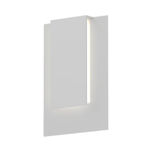Load image into Gallery viewer, Reveal Outdoor LED Wall Light in Small/Textured White.
