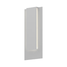 Load image into Gallery viewer, Reveal Outdoor LED Wall Light in Large/Textured White.
