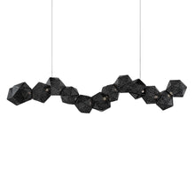 Load image into Gallery viewer, Riddle Linear LED Pendant Light in Detail.
