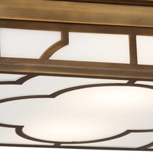 Load image into Gallery viewer, Addison Flush Mount Ceiling Light in Detail.
