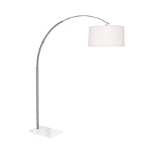 Load image into Gallery viewer, Archer Floor Lamp in Polished Nickel (Large).
