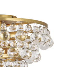 Load image into Gallery viewer, Bling Flush Mount Ceiling Light in Detail.
