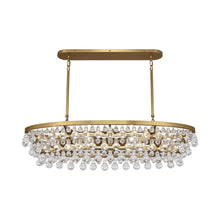 Load image into Gallery viewer, Bling Oval Chandelier.
