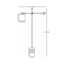 Load image into Gallery viewer, Campbell Floor Lamp - line drawing.
