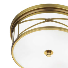 Load image into Gallery viewer, Chase Flush Mount Ceiling Light in Detail.
