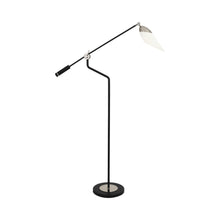 Load image into Gallery viewer, Ferdinand Floor Lamp in Polished Nickel.
