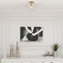 Load image into Gallery viewer, Horizon Flush Mount Ceiling Light in Detail.
