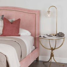 Load image into Gallery viewer, Horizon Table Lamp in bedroom.
