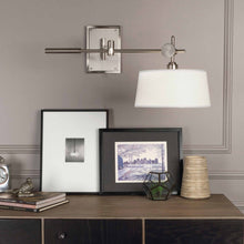 Load image into Gallery viewer, Miles Wall Light in living room.
