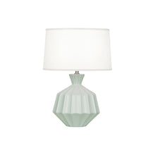 Load image into Gallery viewer, Orion Table Lamp in Matte Celadon (Small).
