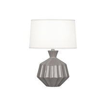 Load image into Gallery viewer, Orion Table Lamp in Smoky Taupe (Small).
