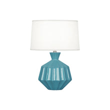 Load image into Gallery viewer, Orion Table Lamp in Steel Blue (Small).
