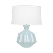 Load image into Gallery viewer, Orion Table Lamp in Baby Blue (Large).
