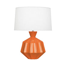 Load image into Gallery viewer, Orion Table Lamp in Pumpkin (Large).
