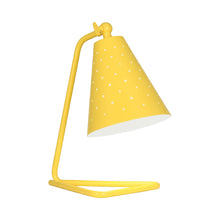 Load image into Gallery viewer, Pierce Table Lamp in Canary Yellow Gloss.

