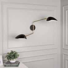 Load image into Gallery viewer, Racer Wall Light in bedroom.
