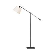Load image into Gallery viewer, Real Simple Boom Floor Lamp in Gunmetal.
