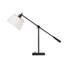 Load image into Gallery viewer, Real Simple Boom Table Lamp in Gunmetal.
