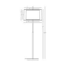Load image into Gallery viewer, Saturnia Floor Lamp - line drawing.
